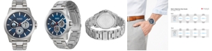 HUGO Men's Chronograph #TWIST Stainless Steel Bracelet Watch 44mm